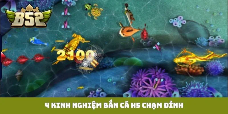 Bắn Cá H5 - Săn Jackpot Đại Dương Đổi Thưởng Bom Tấn 4 kinh nghiệm bắn cá H5 chạm đỉnh
