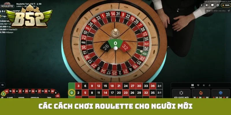Cách chơi Roulette cho người mới