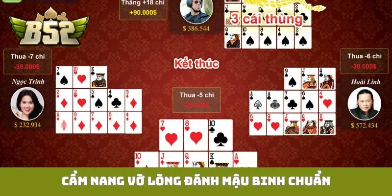 Cẩm nang vỡ lòng đánh Mậu binh chuẩn