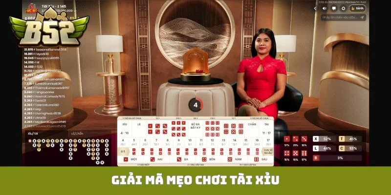 Mẹo chơi tài xỉu
