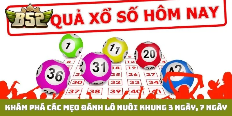 Khám phá các mẹo đánh lô nuôi khung 3 ngày, 7 ngày