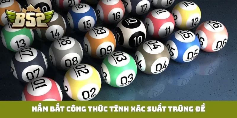 Nắm bắt công thức tính xác suất trúng đề