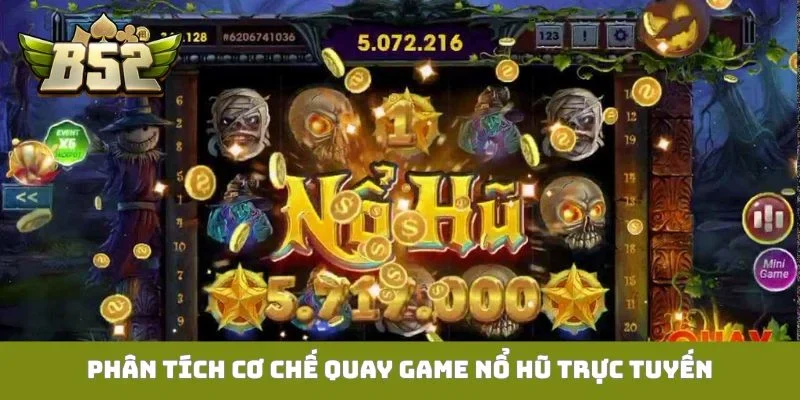 Phân tích cơ chế quay game nổ hũ trực tuyến