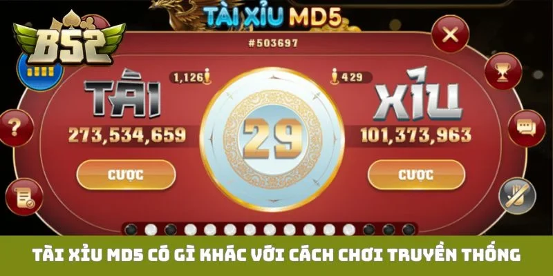 Tài Xỉu MD5 - Thuật Toán Mã Hóa Minh Bạch Cuộc Chơi Tài xỉu MD5 có gì khác với cách chơi truyền thống