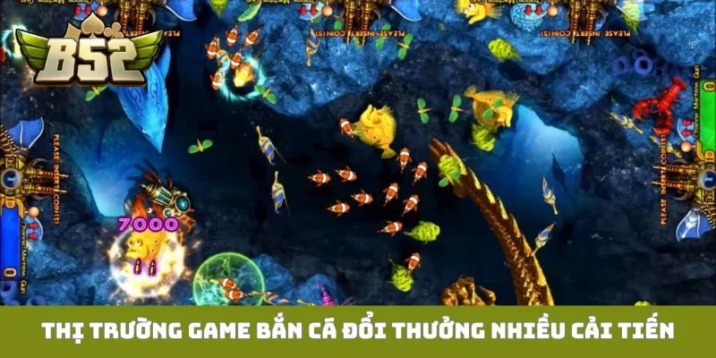Bắn Cá H5 - Săn Jackpot Đại Dương Đổi Thưởng Bom Tấn Thị trường game bắn cá đổi thưởng nhiều cải tiến