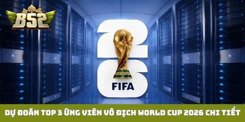 Dự đoán top 3 ứng viên vô địch World Cup 2026